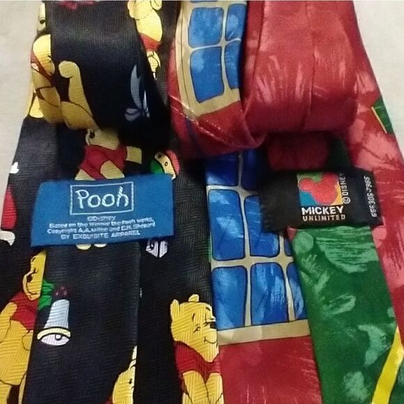 USED Men's Ties Duo Set 8 - Picture 2 of 4